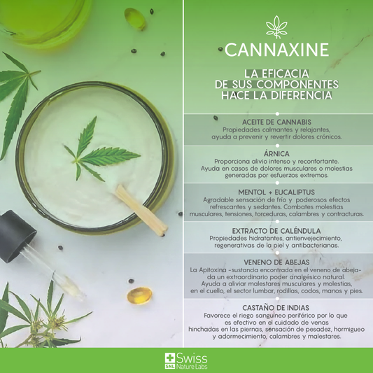 Cannaxine – Pomada Corporal | Cuidado Muscular y Relajación