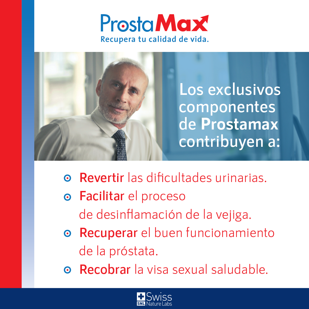ProstaMax – Zinc, L-Arginina y L-Metionina | 60 Cápsulas | Bienestar Masculino