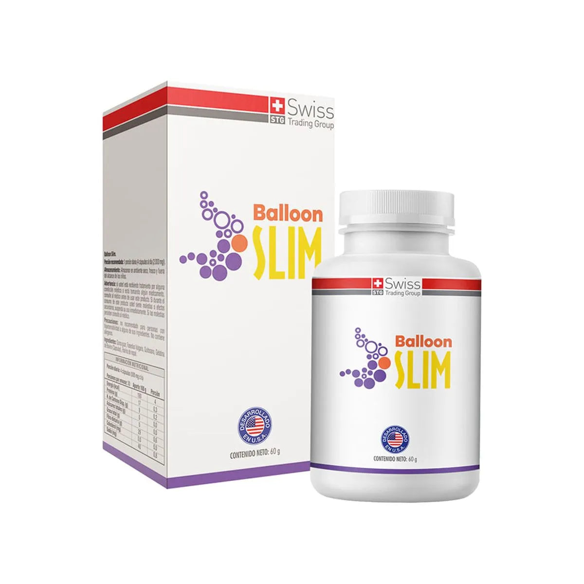 Balloon Slim – Control de Peso y Saciedad | 60 g | Apoyo Metabólico