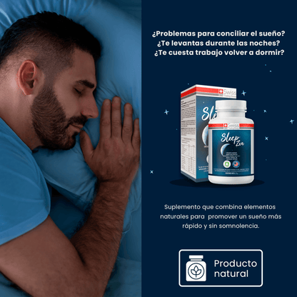 Sleep Zen – Descanso y Relajación Nocturna | Magnesio + Triptófano | 60 Cápsulas