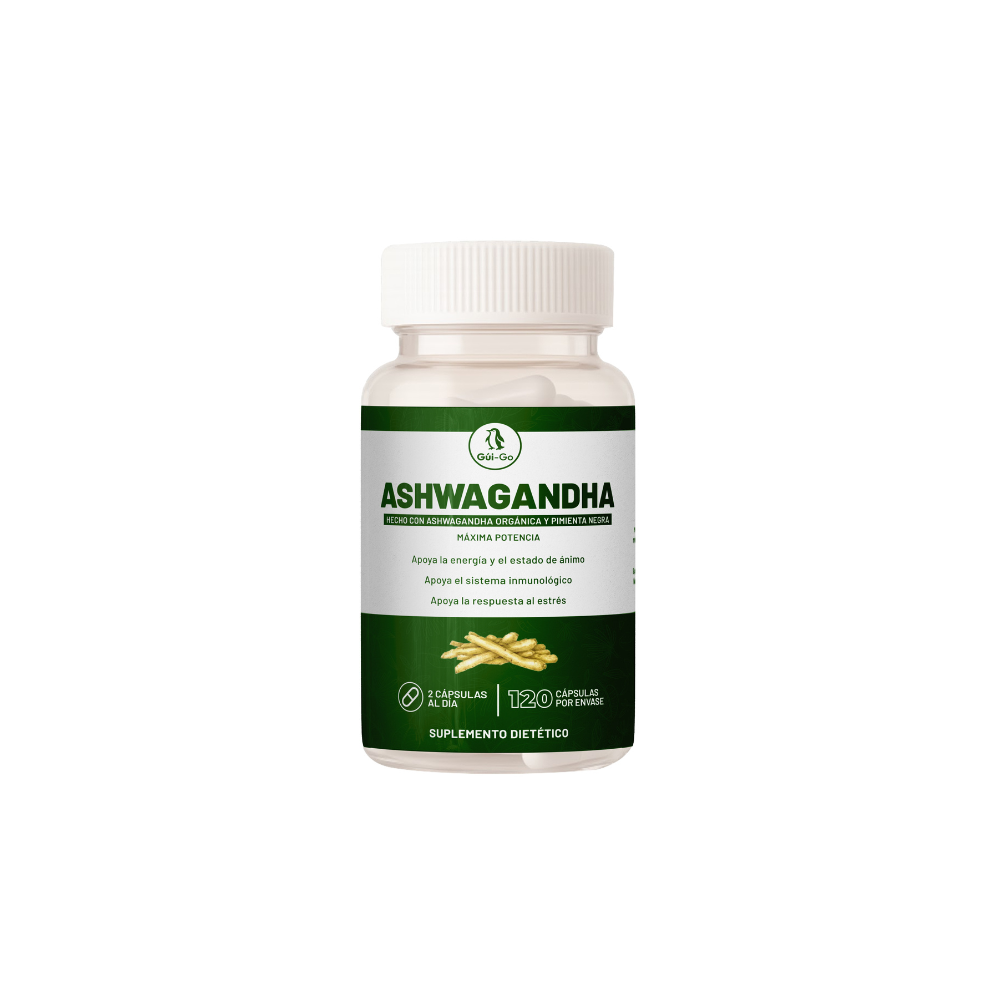 Ashwagandha 12:1 Alta Potencia + Black Pepper | Equilibrio, Calma y Vitalidad