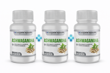 Pack Ashwagandha + Magnesio x3 – Equilibrio, Relajación y Bienestar Integral
