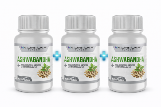 Pack Ashwagandha + Magnesio x3 – Equilibrio, Relajación y Bienestar Integral