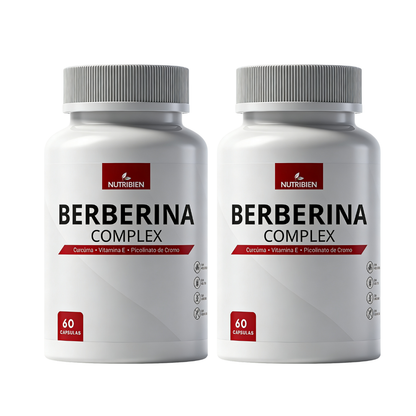 Berberina Complex x2 – 120 Cápsulas | Control Metabólico y Bienestar Integral