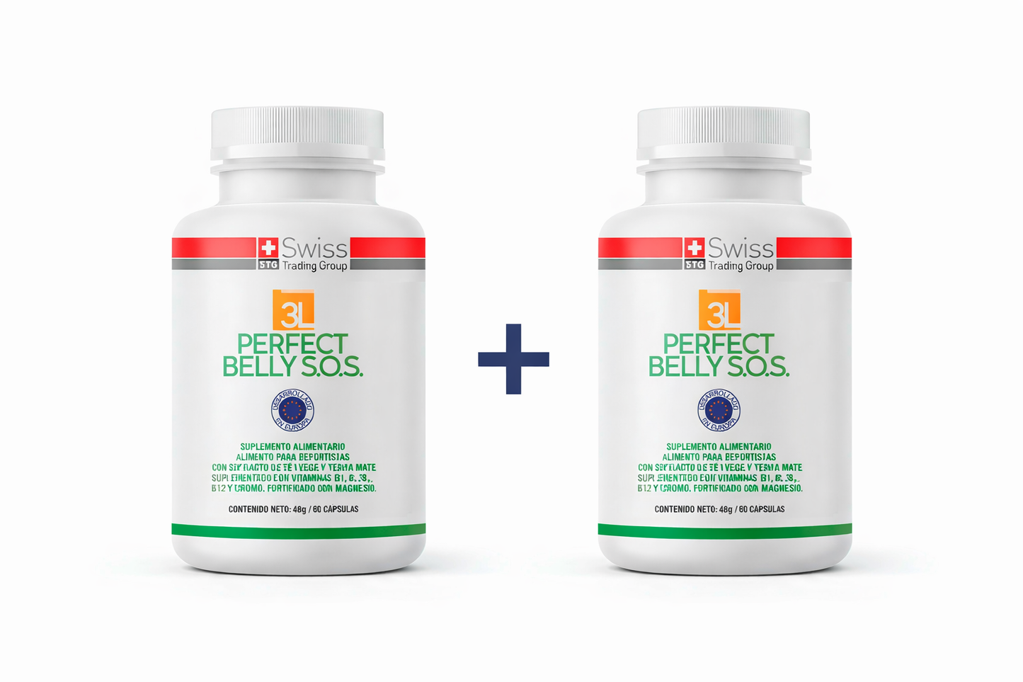 Pack 2x Perfect Belly S.O.S | Quemador de Grasa y Control Digestivo Premium