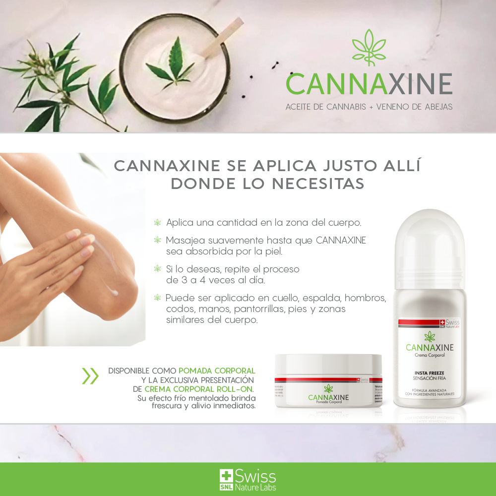 Cannaxine – Pomada Corporal | Cuidado Muscular y Relajación
