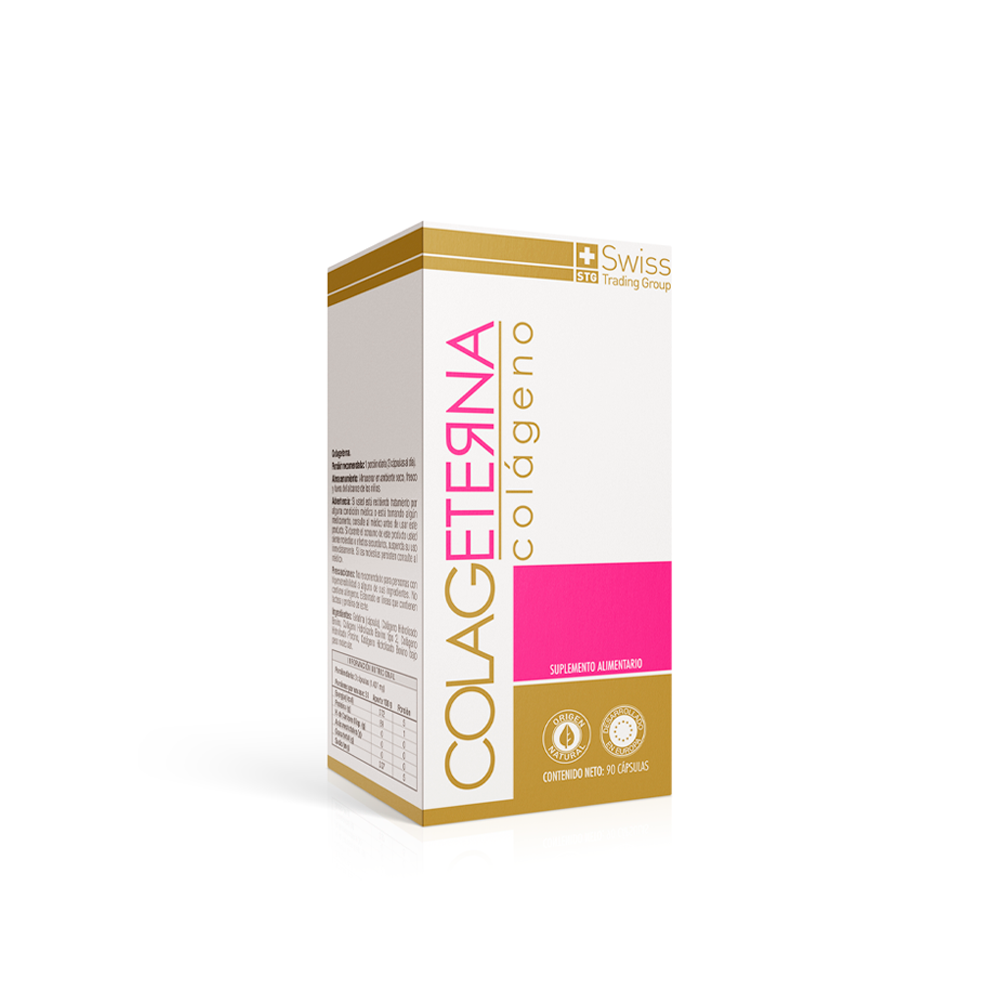 Colágeno – 90 Cápsulas | Cuidado de Piel, Cabello y Articulaciones