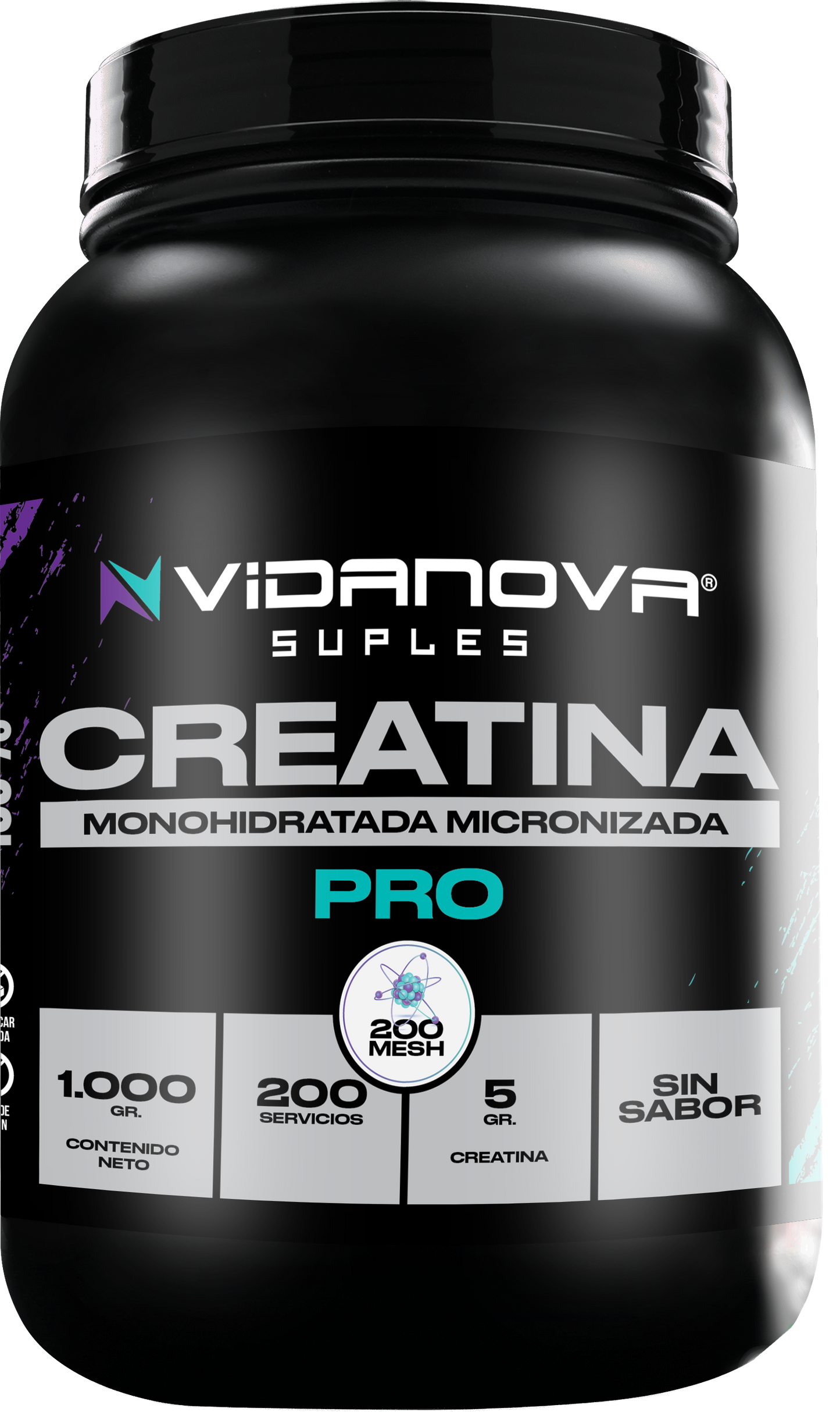 Creatina Monohidratada Micronizada Pro 1 kg – Máxima Fuerza, Potencia y Rendimiento Superior