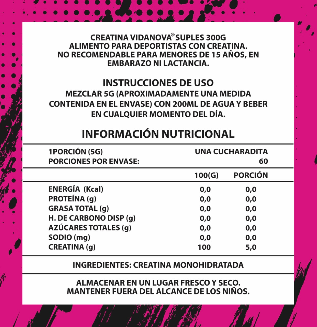 Creatina Monohidratada Micronizada Woman – Fuerza, Energía y Rendimiento para la Mujer Activa