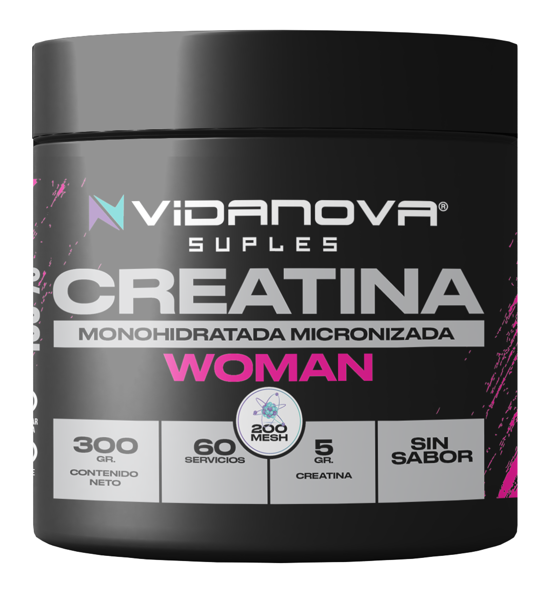 Creatina Monohidratada Micronizada Woman – Fuerza, Energía y Rendimiento para la Mujer Activa