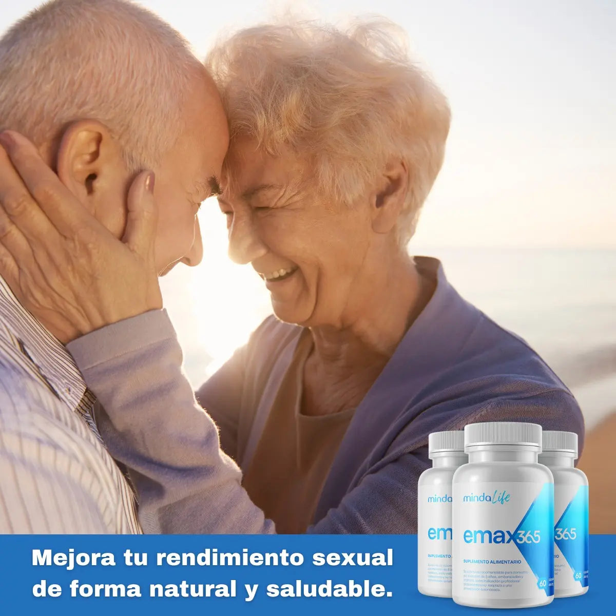 Emax 365 Mindalife | Suplemento Alimentario 60 Cápsulas para Bienestar Integral