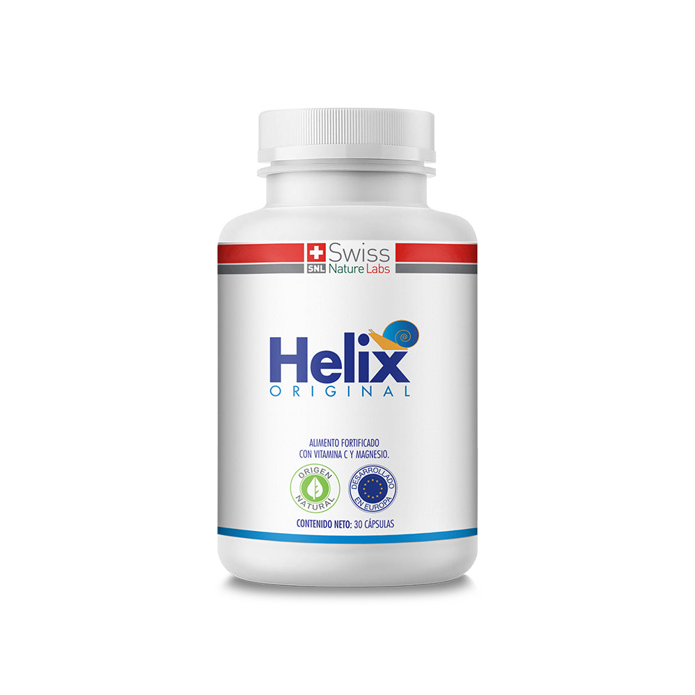 Helix Original – Bienestar Digestivo | 30 Cápsulas | Con Vitamina C y Magnesio