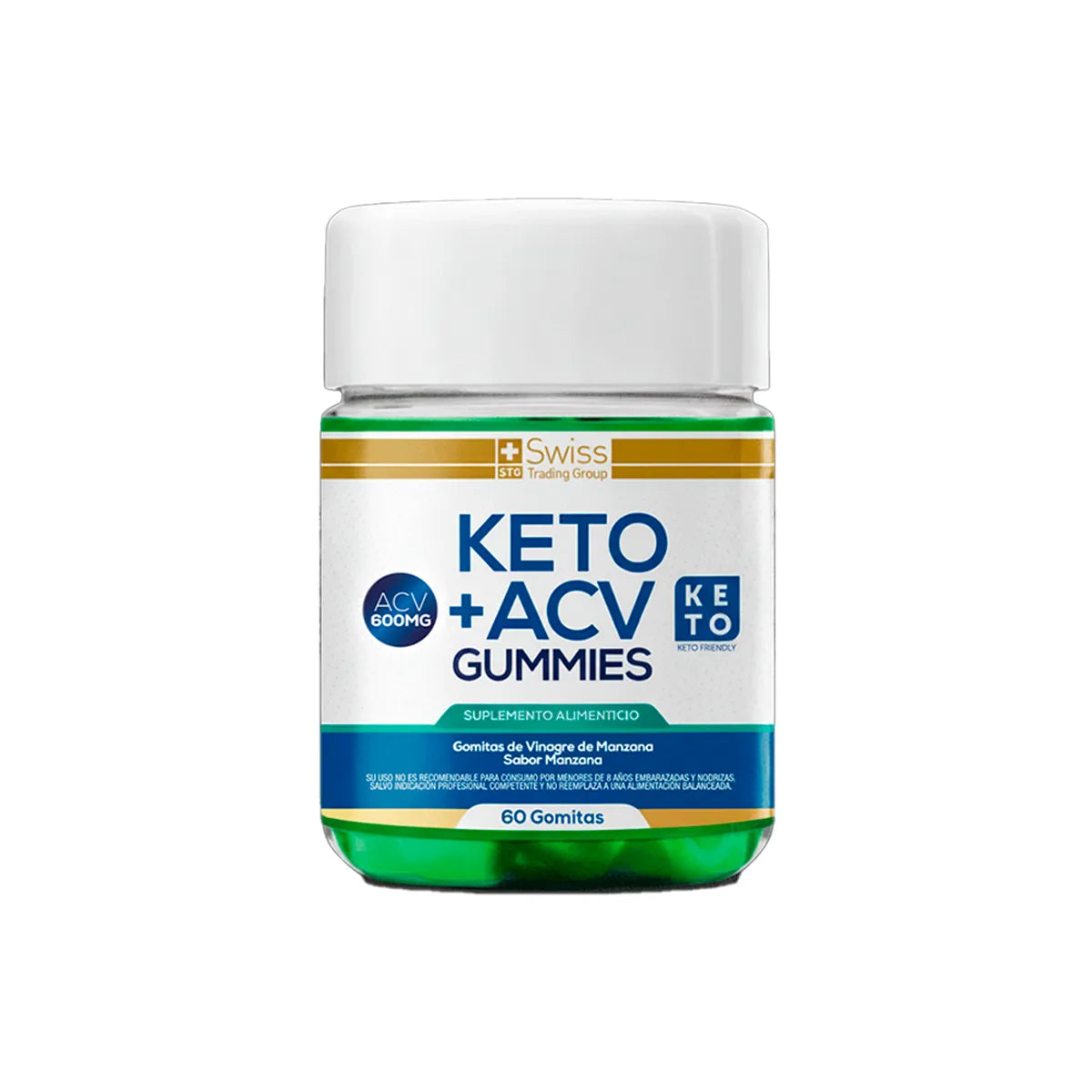Keto + ACV Gummies – Gomitas con Vinagre de Manzana para Metabolismo y Control de Peso