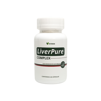 LiverPure Complex – Detox Hepático, Energía y Bienestar Digestivo Integral