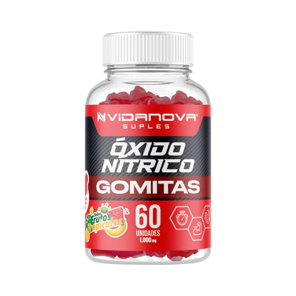 Óxido Nítrico Gomitas Rendimiento 1000mg
