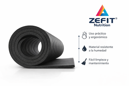 Colchoneta de Yoga Premium  Mat Antideslizante para Ejercicio, Fitness y Recuperación