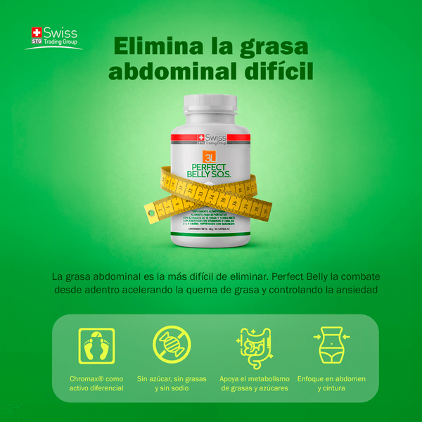 Pack 2x Perfect Belly S.O.S | Quemador de Grasa y Control Digestivo Premium