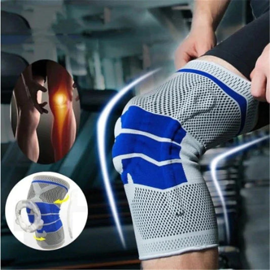 Rodillera Deportiva de Gel Térmico – Soporte de Rodilla con Compresión y Alivio del Dolor