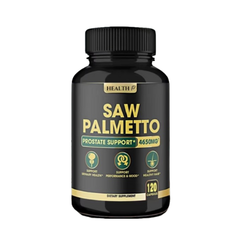 Saw Palmetto Suplemento Natural para la Salud Prostática y Equilibrio Hormonal Masculino – 120 Cápsulas