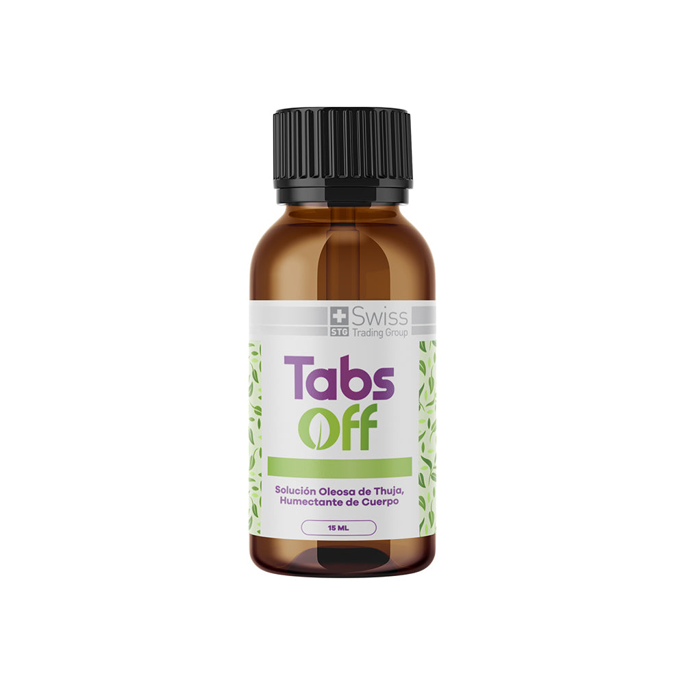 Tabs Off – Solución Oleosa de Thuja | Cuidado Localizado de la Piel | 15 ml