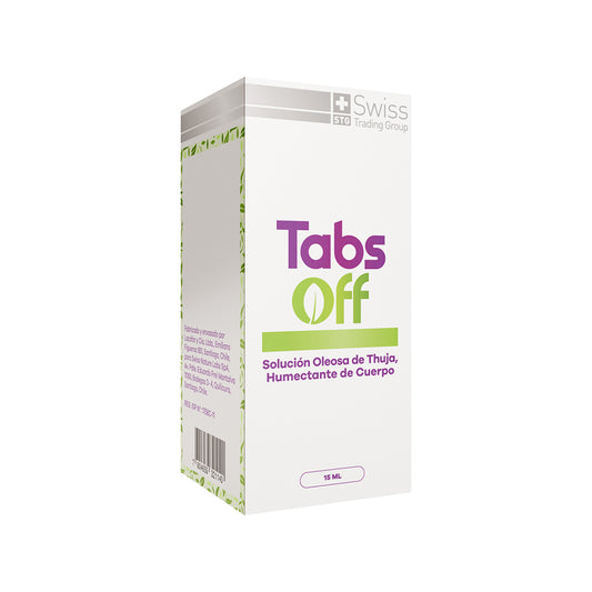 Tabs Off – Solución Oleosa de Thuja | Cuidado Localizado de la Piel | 15 ml