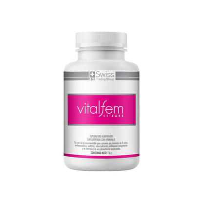 VitalFem Uricare – Bienestar Femenino y Urinario | 60 Cápsulas | Con Vitamina C