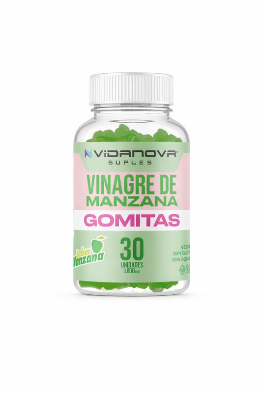 Gomitas de Vinagre de Manzana – Fórmula Premium 1000 mg | 30 Unidades