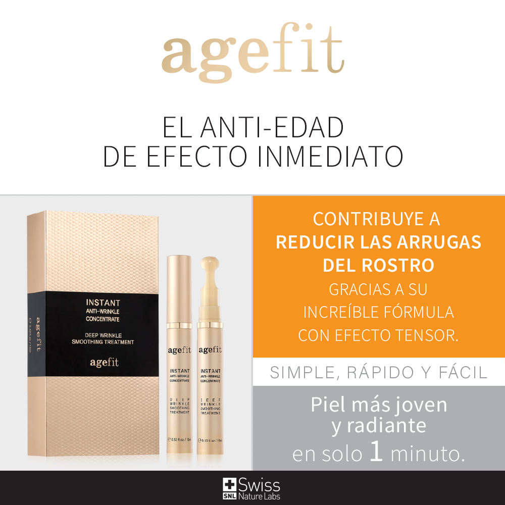 Agefit Set Antiarrugas Instantáneo – Tratamiento Facial Reafirmante y Efecto Lifting