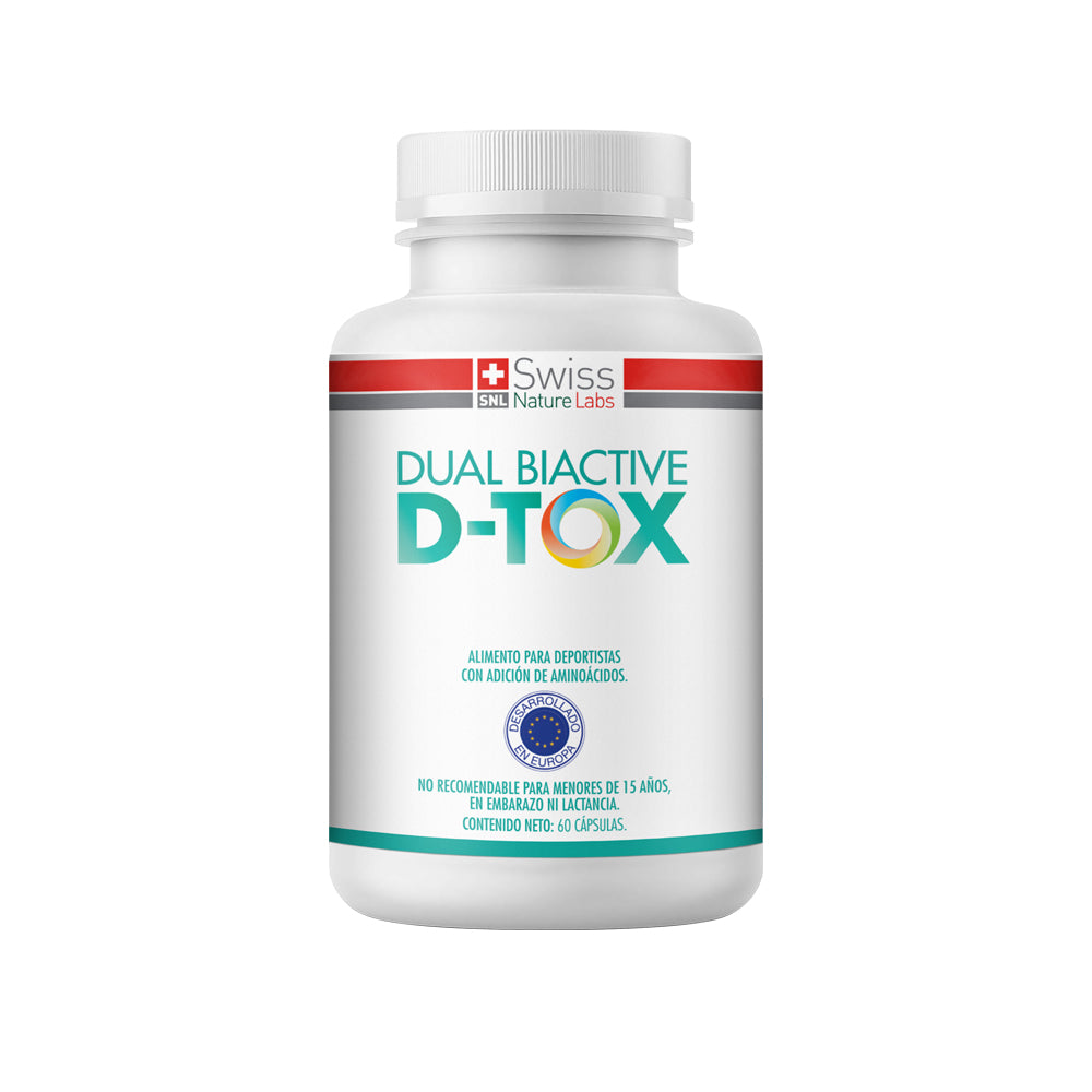 Dual Biactive D-Tox – Detox Avanzado | 60 Cápsulas | Depuración y Bienestar
