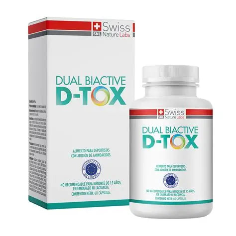Dual Biactive D-Tox – Detox Avanzado | 60 Cápsulas | Depuración y Bienestar