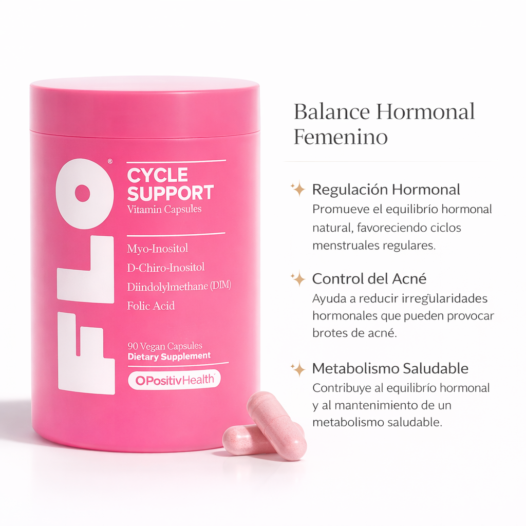 Cycle Support FLO – Equilibrio Hormonal Femenino y Regulación Natural del Ciclo