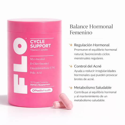 Cycle Support FLO – Equilibrio Hormonal Femenino y Regulación Natural del Ciclo