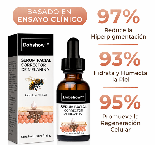 Sérum Facial Corrector de Melanina – Tratamiento Despigmentante Antimanchas