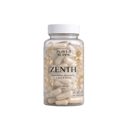 ZENTH Serenidad y Enfoque Avanzado 60 Cápsulas Suplemento Antiestrés y Claridad Mental